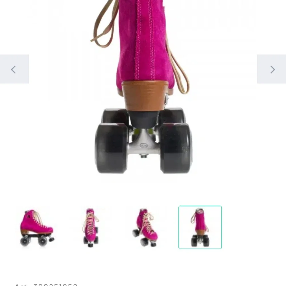 New Moxi Lolly DISCONTINUED Roller Skates Fuchsia Pink Fits like Women’s 7–7.5 - Picture 4 of 11